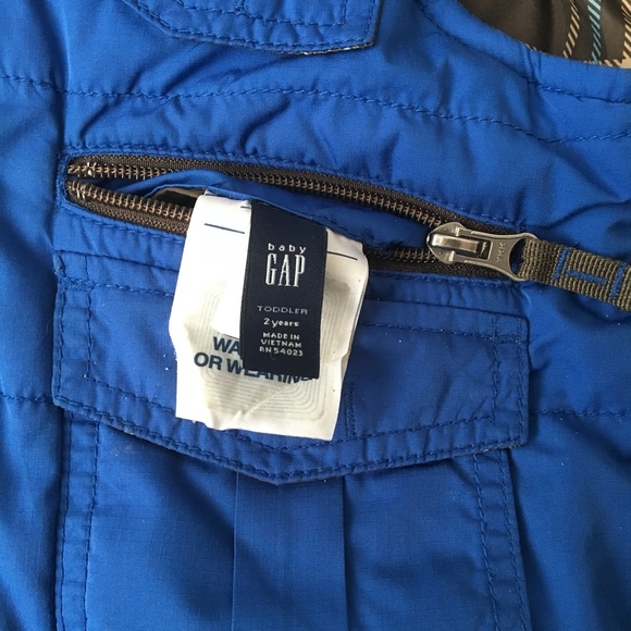 2T Toddler Reversible Vest Gap - Picture 6 of 6